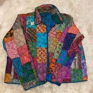 Reversible quilted jacket